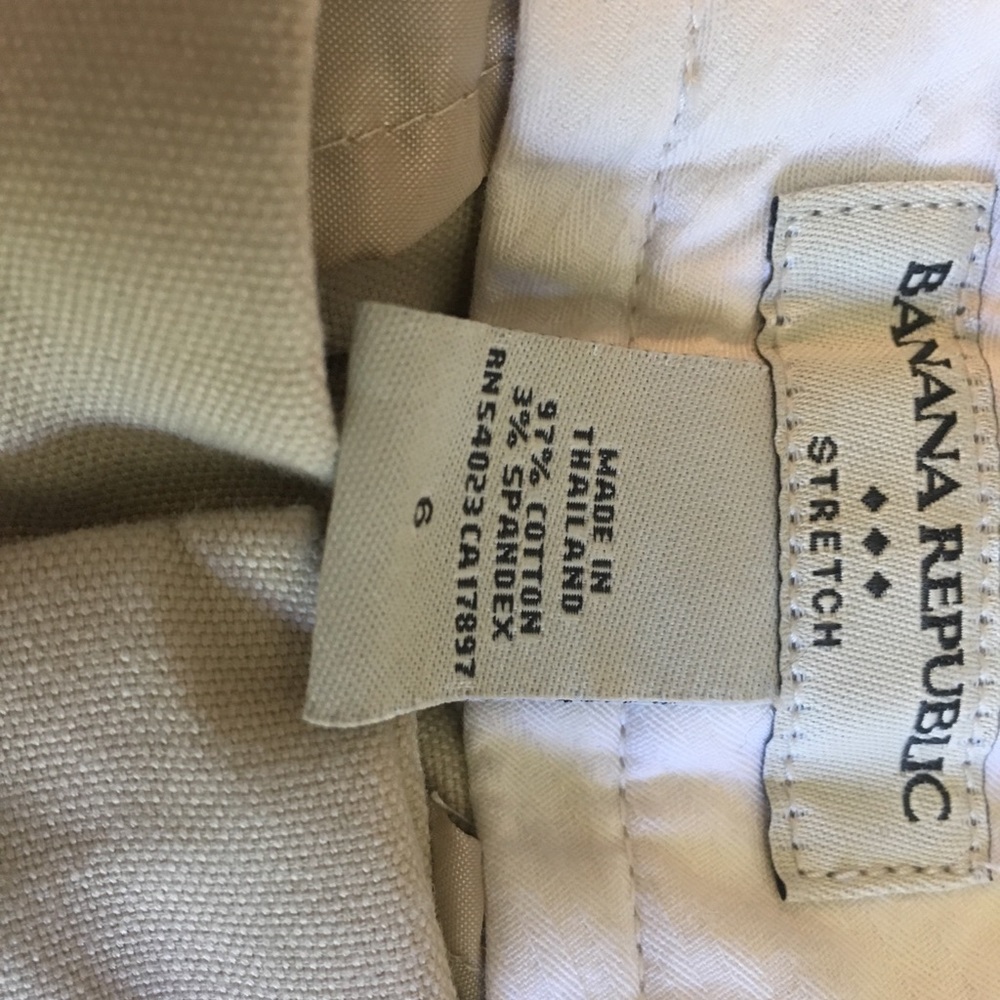 Banana Republic cotton trousers
